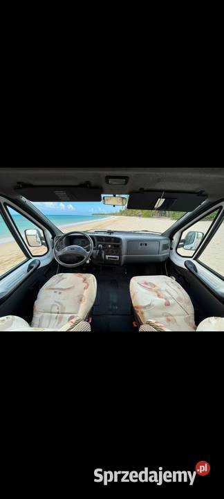 Kamper Fiat Ducato Burstner 25 TDI PÓŁINTEGRA Łódź