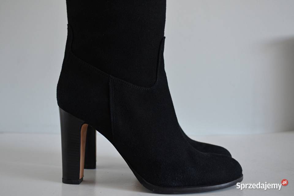 NIEPRZYZWOICIE SKROMNE kozaki The Seller czarny Kozaki Białystok