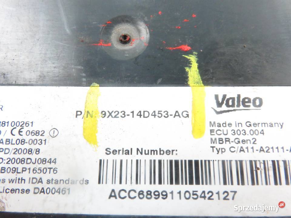 MODUL MARTWEGO POLA JAGUAR XF 9X2314D453AG osobowe