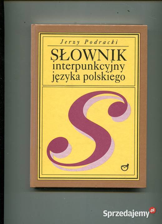 Słownik interpunkcyjny języka polskiego - Podracki