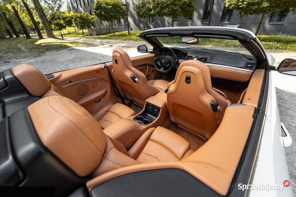 Maserati GranCabrio Sport 47 Benzyna 460 2015r Zielona Góra sprzedam