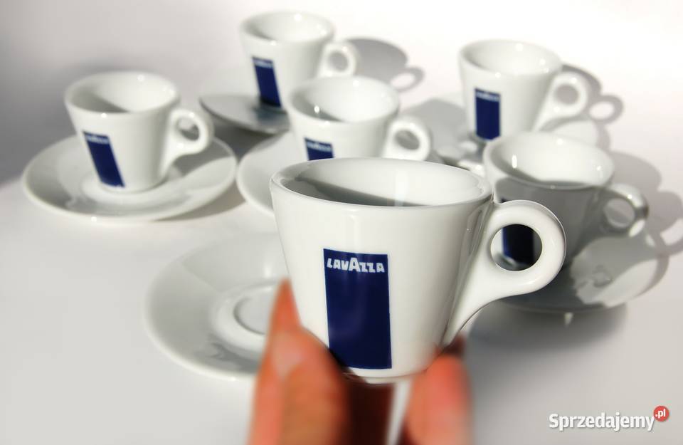Komplet 6 filiżanek espresso Lavazza dAncap Filiżanki i spodki Lublin