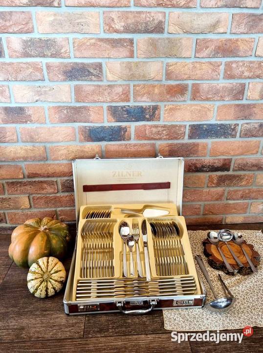 Walizka srebrna sztućce warmińsko-mazurskie Olsztyn