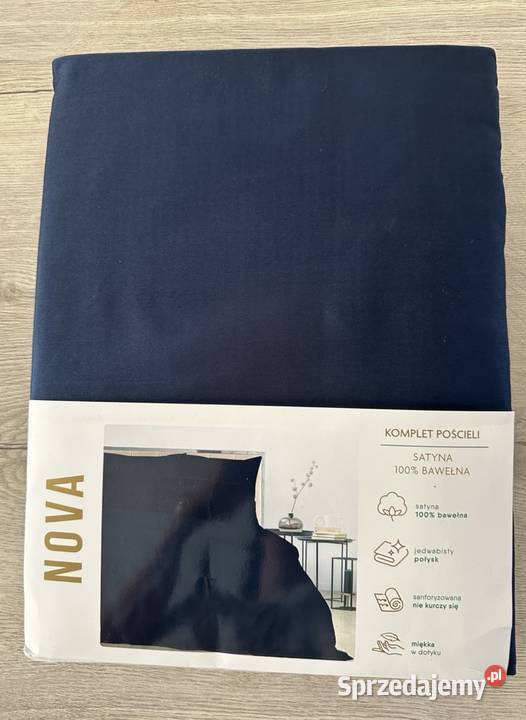 Komplet pościeli satynowej NOVA Eurofirany łódzkie Łódź
