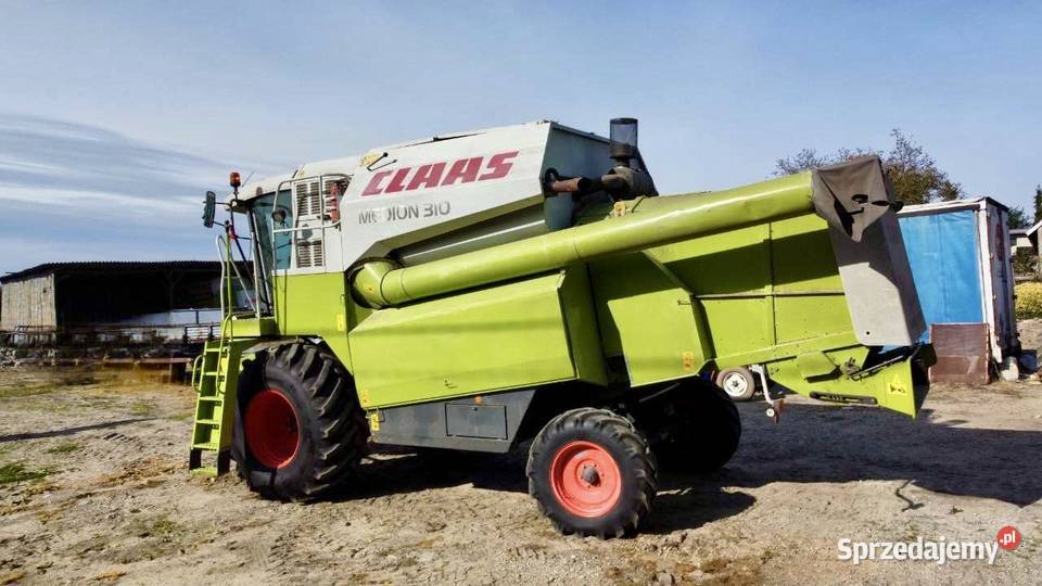 Claas Medion 310 Heder 45m 2001r wielkopolskie Kępno