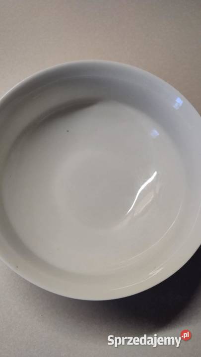 Salatrki 2 sztuki brązowa szklane i biała Porcelana i szkło Miechów