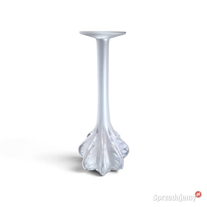 Kryształowy Wazon Soliflore LALIQUE Claude Wazony wielkopolskie