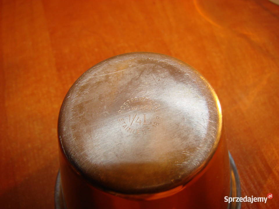 szwedzka stalowa miarka 14L inny kolor Pruszcz Gdański