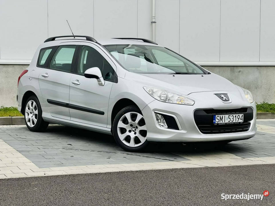 Peugeot 308 SW Peugeot 308 SW 16 HDI 92 2013r relingi dachowe Motoryzacja Mikołów sprzedam