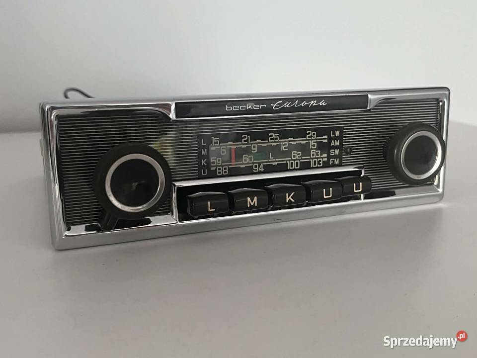 Becker Europa radio klasyczne LMKUU Mercedes Radioodtwarzacze Lublin