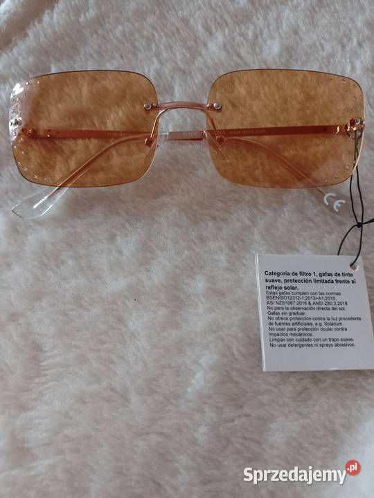 ASOS Bogato zdobione okulary przeciwsłoneczne Dla kobiet małopolskie Kraków sprzedam