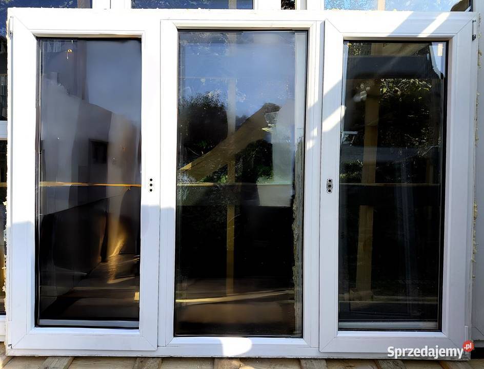 OKNO pcv192x 143 klamki kotwy dostawa okna Okna ścienne Ropczyce