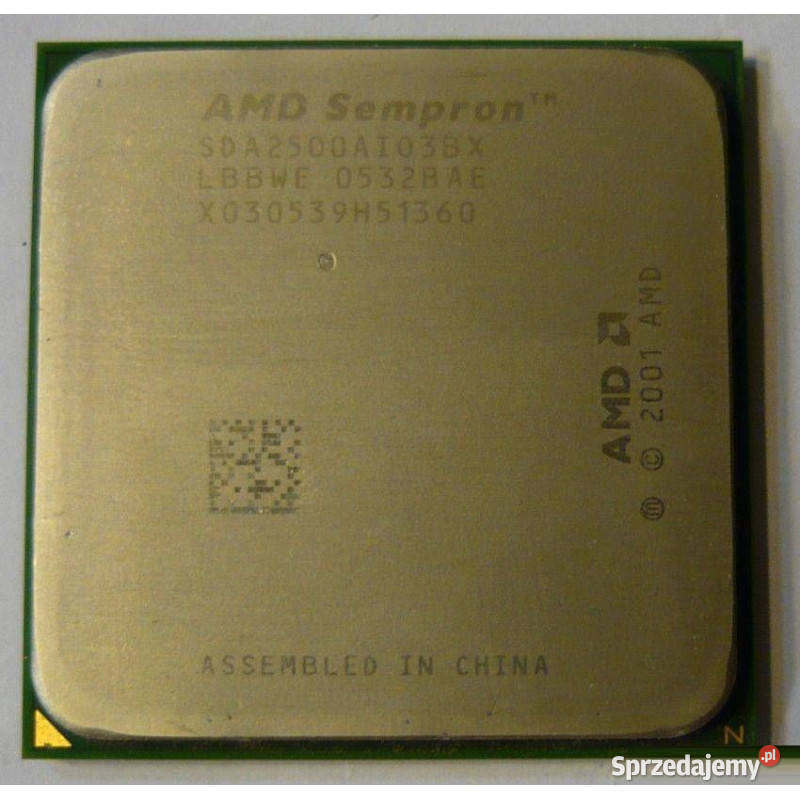 Procesor AMD Sempron 2500 SDA2500AI03BX s754 Inne AMD wielkopolskie Poznań