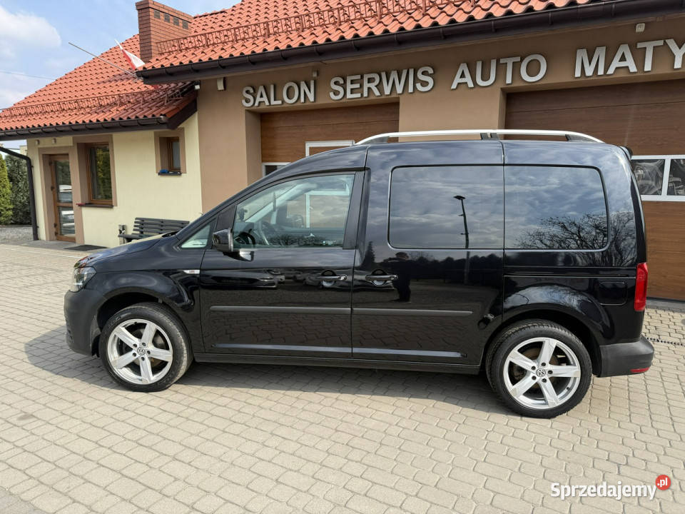 Volkswagen Caddy 20 TDI 102 Klimatyzacja Serwis Zarejestrowany w Polsce Orzech
