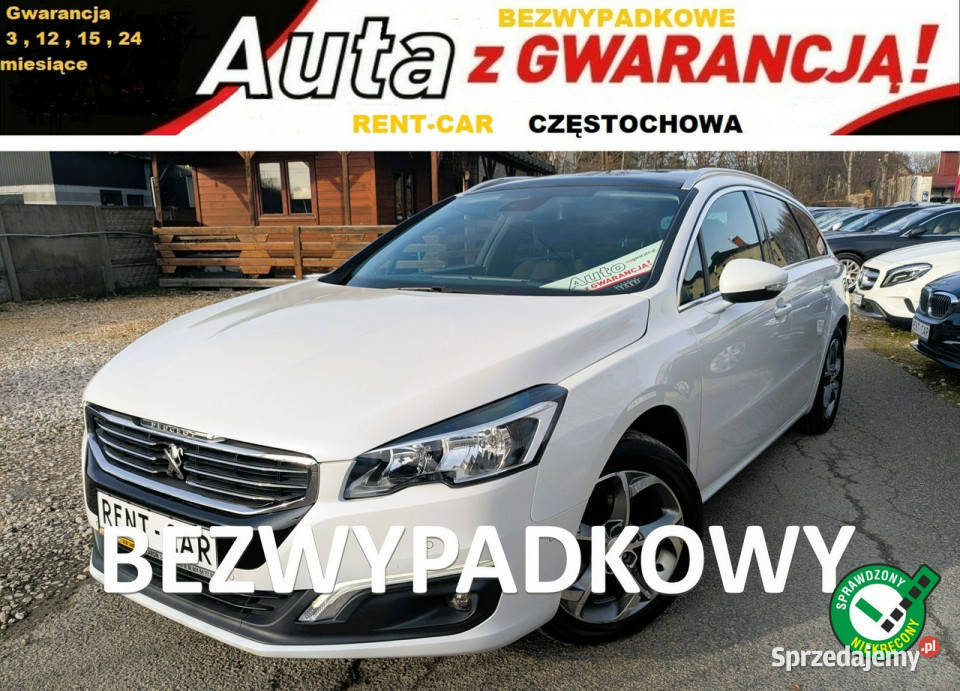 Peugeot 508 SW 16HDi115OPŁACONY Bezwypadkowy Peugeot Częstochowa