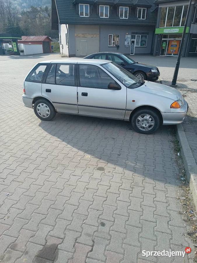 Subaru justy II 4x4 Rok produkcji 2002 małopolskie Sucha Beskidzka