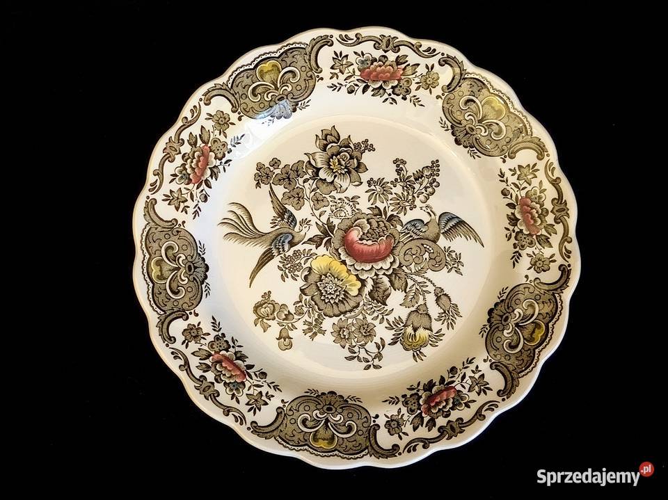 Talerz płaski angielski Ridgway Windsor Porcelana i szkło sprzedam