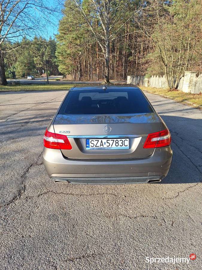 MercedesBenz Klasa E 220 CDI 7GTRONIC ANGLIK czujnik zmierzchu Zawiercie