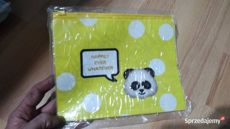 etui kosmetyczka panda 21x15 Dla Dziecka Książ Wielkopolski sprzedam