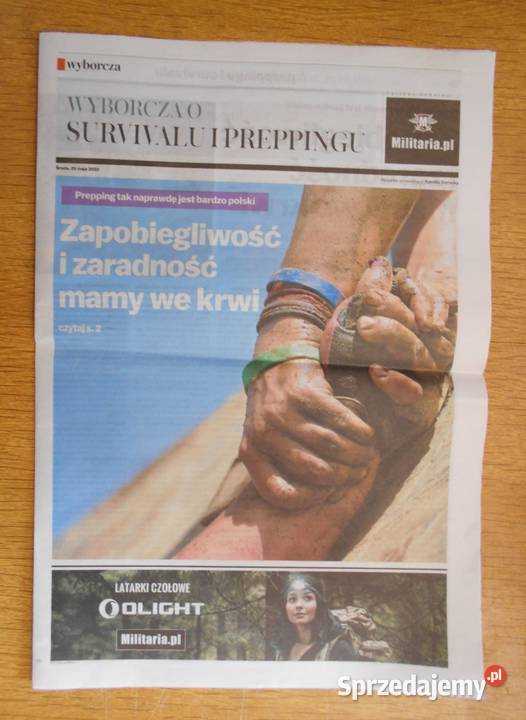 Wyborcza o survivalu i preppingu Gazeta Wyborcza Parczew sprzedam