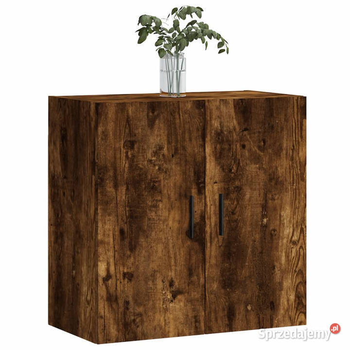 Szafka ścienna przydymiony dąb 60x31x60 WM829985 mazowieckie sprzedam