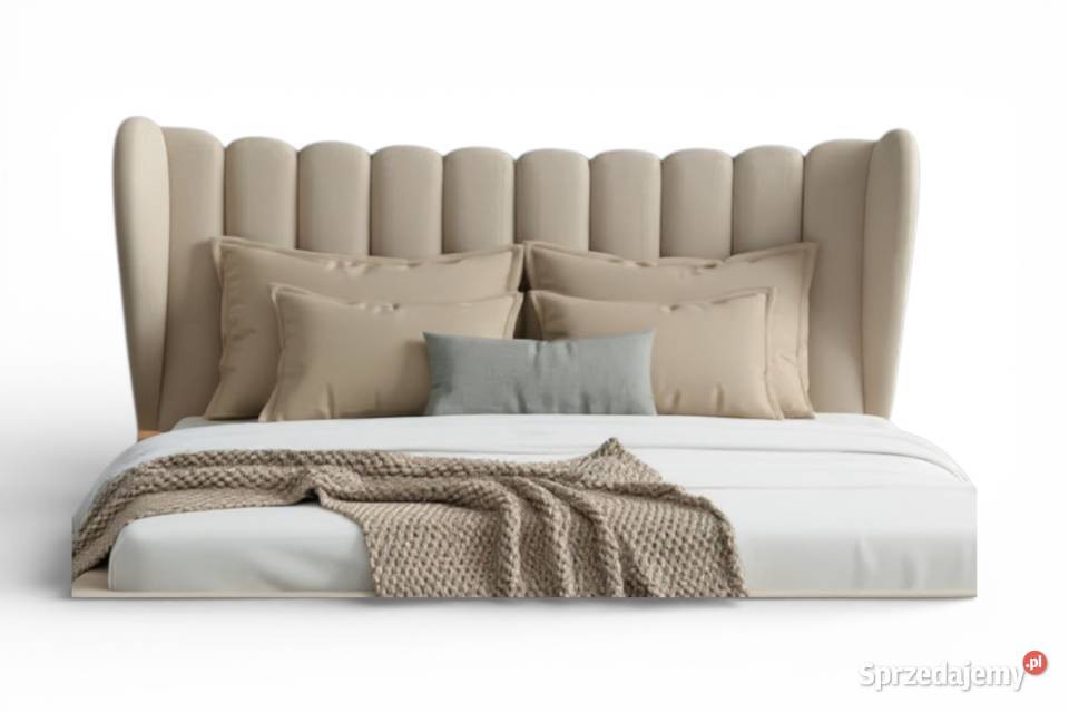 Jasmine Łóżko tapicerowane podwójne 140x200