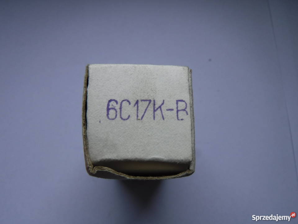 Lampa elektronowa trioda 6S17KW 617 Elektronika Szydłowiec