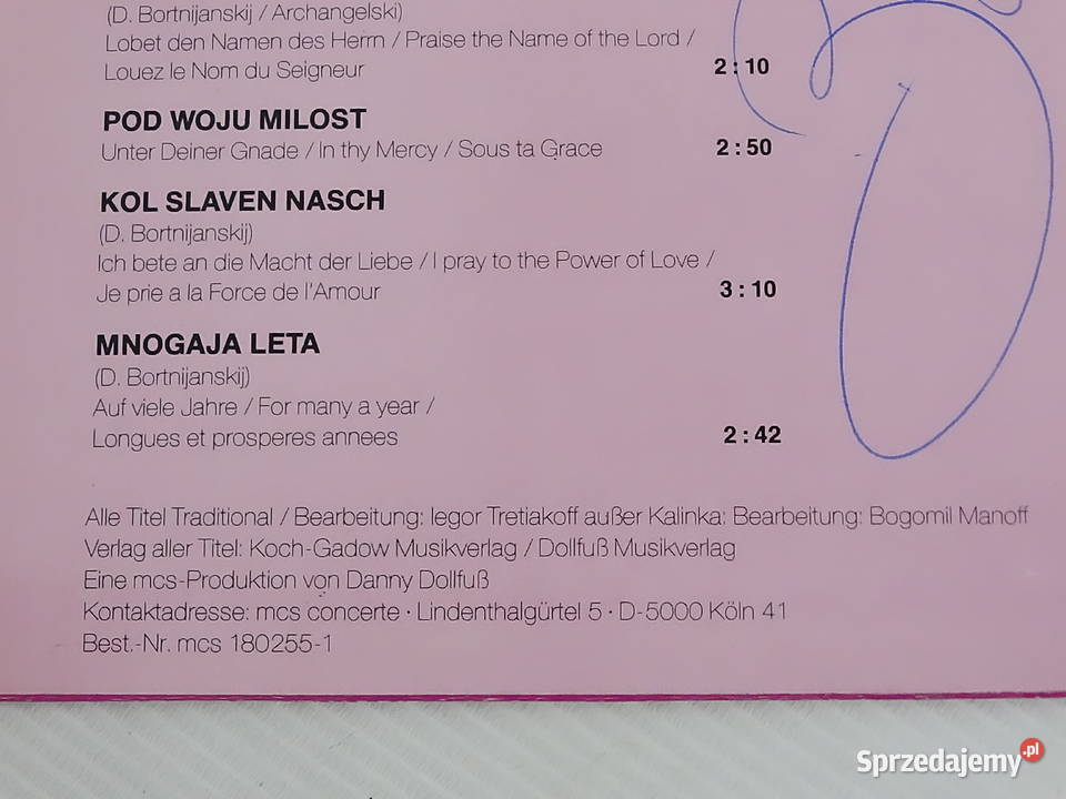 Płyta Winylowa LP Ural Kosaken Z AUTOGRAFAMI lubelskie Biłgoraj