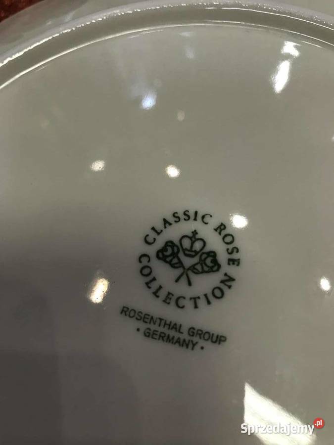 Talerze obiadowe 6 Rosenthal Sanssouci świętokrzyskie