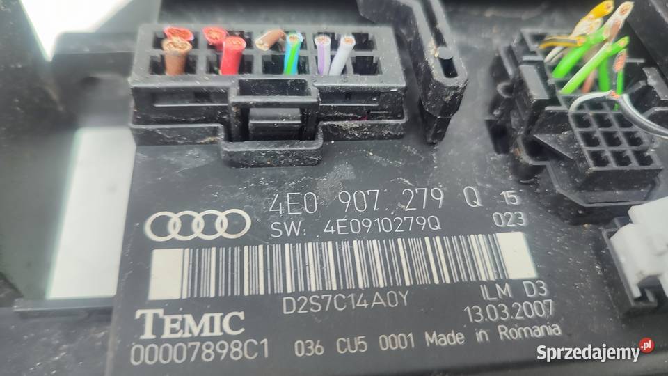 AUDI A8 D3 42 TDI 0510 SKRZYNKA MODUŁ KOMFORTU