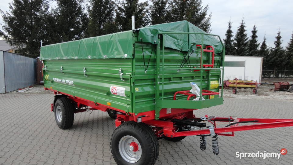 Przyczepa rolnicza dwuosiowa Pronar T6532 6T łódzkie Kozenin