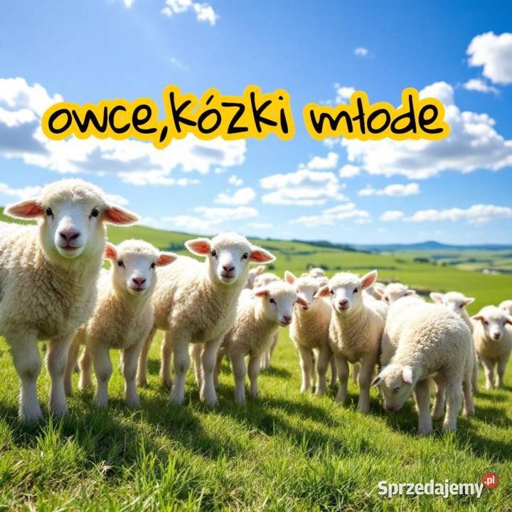 Młode owieczki kózki Lubomierz