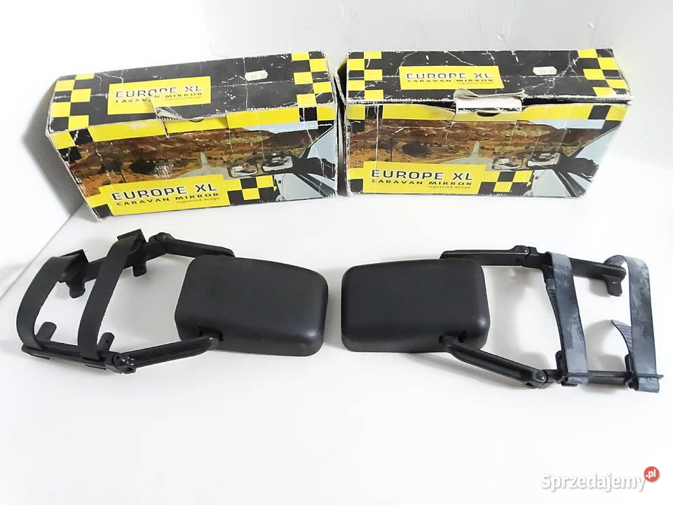 Lusterka Dodatkowe do Holowania Przyczepy EUROPE