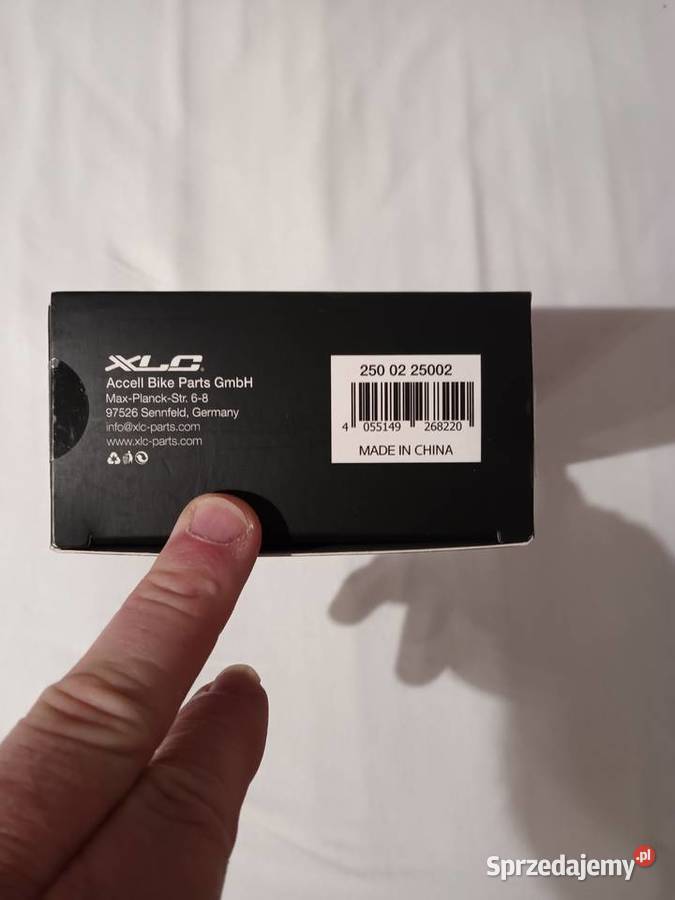 Nowa przednia lampka rowerowa XLC Sirius D45 E Wąsosz