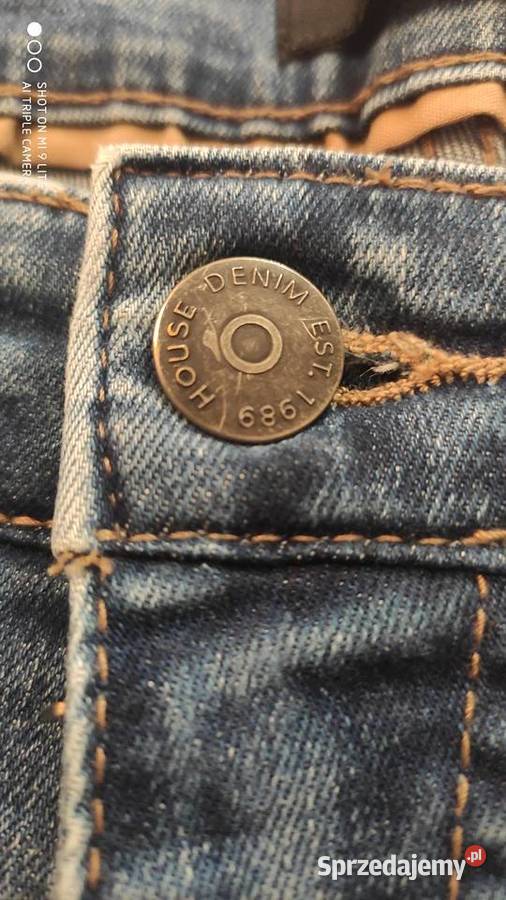 Sprzedam krótkie spodenki marki House Denim Rozmiar L Bydgoszcz sprzedam