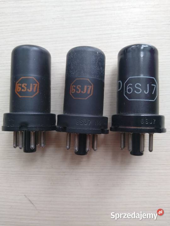 Lampa elektronowa 6SJ7 USA mazowieckie Prostyń
