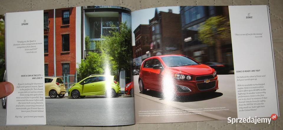Chevrolet 2014 prospekt katalog Kępice