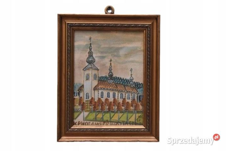 Nikifor Krynicki Kościół Cerkiew w Krynicy Obraz