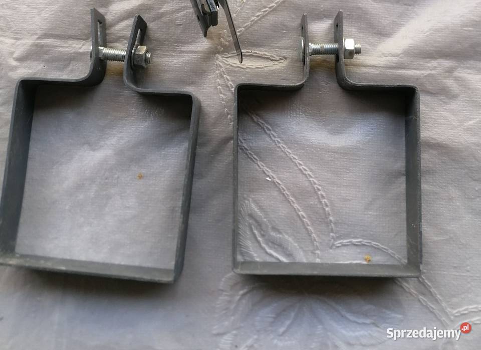 Obejma Ogrodzeniowa Końcowa 100x100 mm Do Łódź