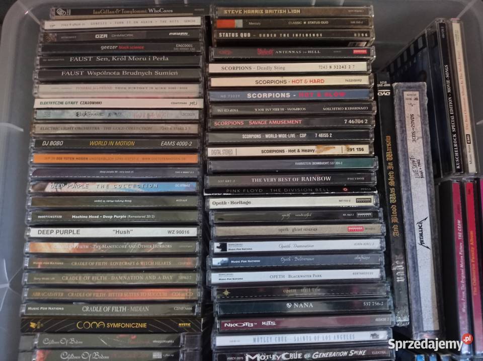 Płyty CD Rock Metal Pop Dance Zestaw Różni Wałbrzych