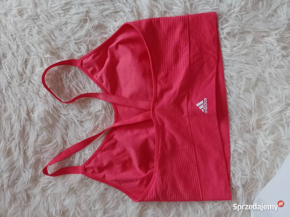 4244 XLXXL ADIDAS Różowy top fitness bokserka Kraków