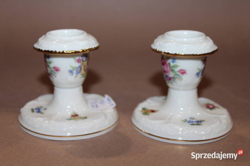 Para świeczników Rosenthal Sanssouci 1407 Szczecin sprzedam