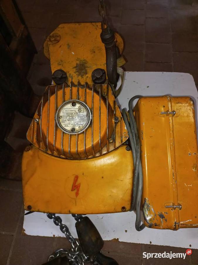 Wciągarka Balkancar 500 suwnica elektrowciąg Produkcja wielkopolskie Przykona