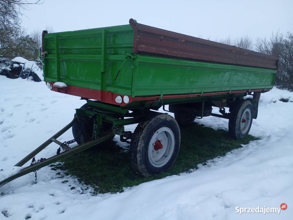 Przyczepa wywrotka HL nieuszkodzony Ciechocin