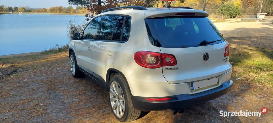 VW Tiguan I 20 iguan 2010r Biały Czarne Wnętrze manualna Skarżysko-Kamienna