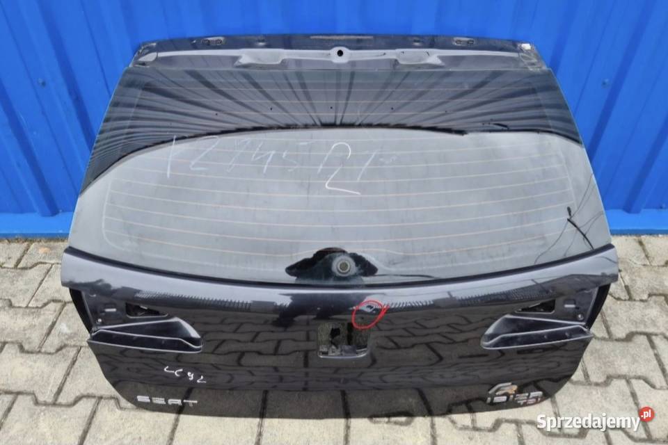 GOŁA KLAPA BAGAŻNIKA Z SZYBĄ SEAT IBIZA III LC9Z Działoszyce