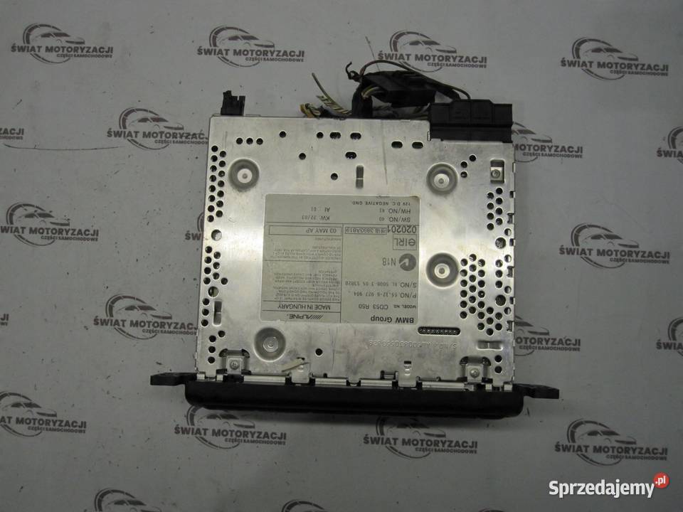 MINI COOPER I S 03r radio CD 6927904 CD53R50 świętokrzyskie
