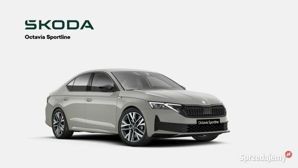 koda Octavia Sportline 15 TSI mHEV 150 DSG elektryczne lusterka Łódź