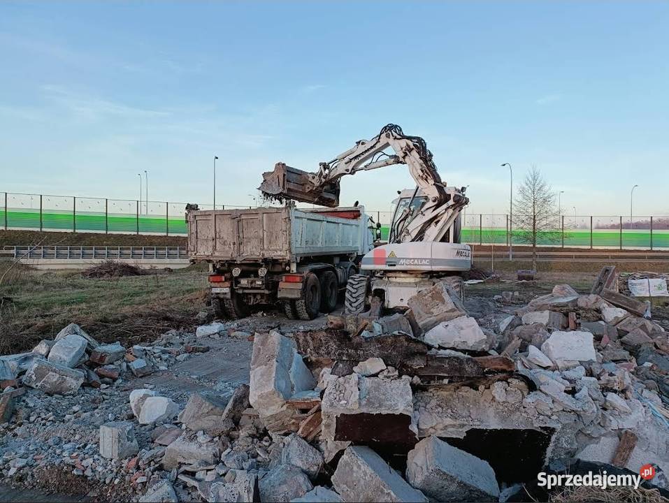 Prace rozbiórkowe