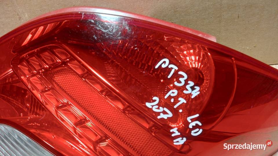 PEUGEOT 207 FL HB LAMPA TYŁ PRAWY LED Zbierkowo sprzedam